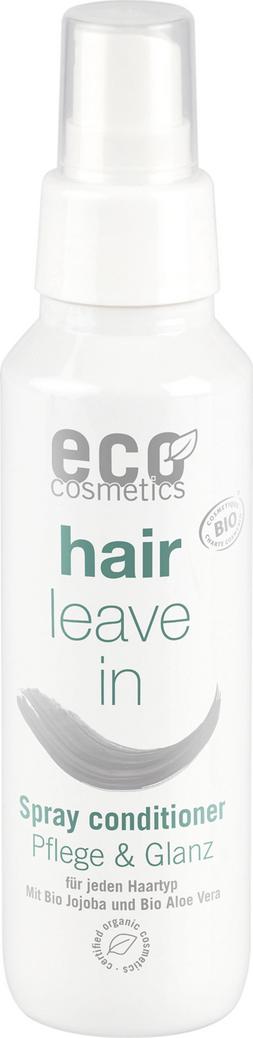 Balsamo Spray Leave-In eco cosmetics 100ml, nutriente, illuminante, per tutti i tipi di capelli, vegano, certificato ECOCERT, VeroBelloBio