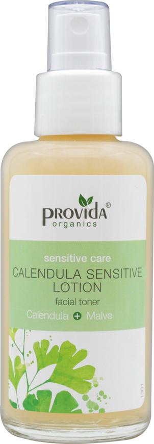 Tonico viso alla calendula Provida Organics per pelli sensibili, idratazione e benessere naturale. Prodotto vegan e cruelty-free.