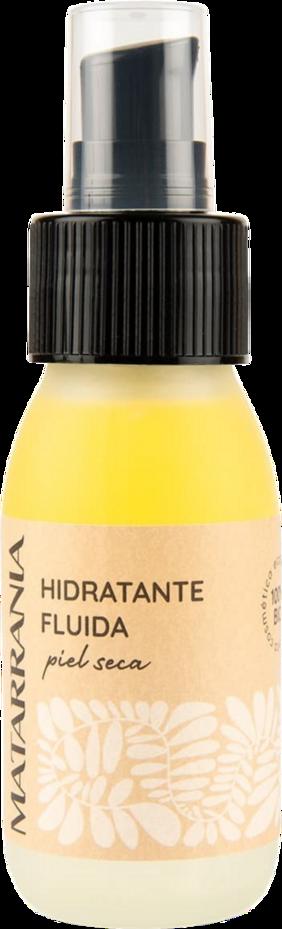 Fluido Idratante Biologico Matarrania per pelle secca. VeroBelloBio: bellezza consapevole e luminosità naturale senza filtri.