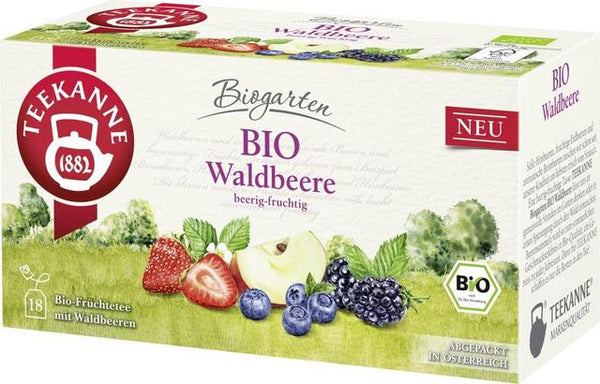 Tisana bio ai frutti di bosco TEEKANNE Biogarten per benessere e relax di VeroBelloBio