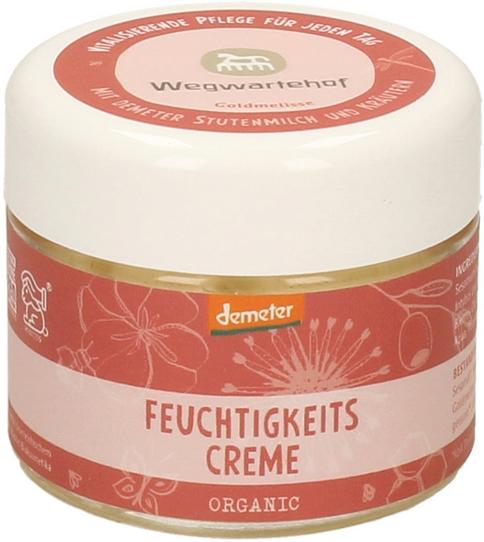 Crema viso idratante biologica al latte di cavalla Wegwartehof per pelle secca e sensibile VeroBelloBio