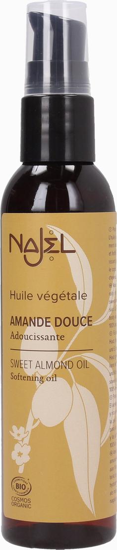 Najel Olio di Mandorle Biologico 80 ml per una pelle radiosa e capelli sani. Bellezza consapevole e naturale, prodotto da Najel.