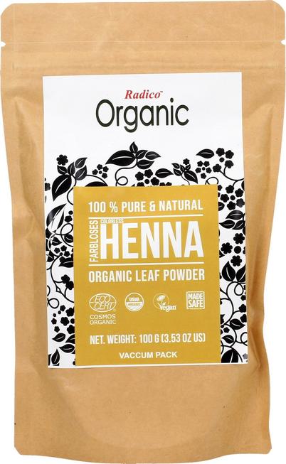 Polvere di Cassia Bio Radico per capelli lucidi e rinforzati, riflessi dorati naturali