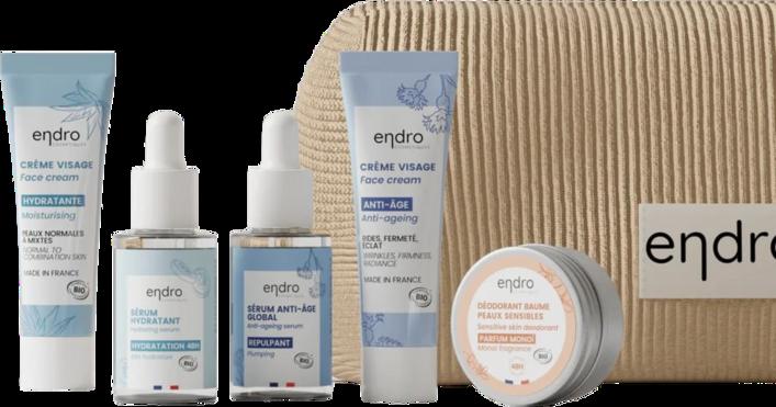 Discovery Set Endro Cosmétiques per bellezza naturale e consapevole. Routine skincare biologica e vegana per tutti i tipi di pelle VeroBelloBio.