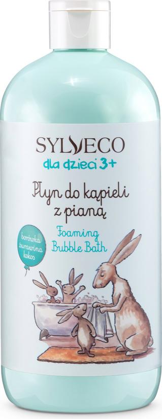 Bagnoschiuma schiumogeno Sylveco For Kids, profumo fruttato per pelle sensibile. Un prodotto VeroBelloBio per la bellezza consapevole.