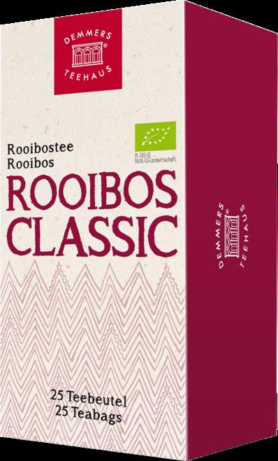 Demmers Teehaus Quick-T Rooibos Bio Classico 50g - Tè biologico senza caffeina per un momento di benessere autentico
