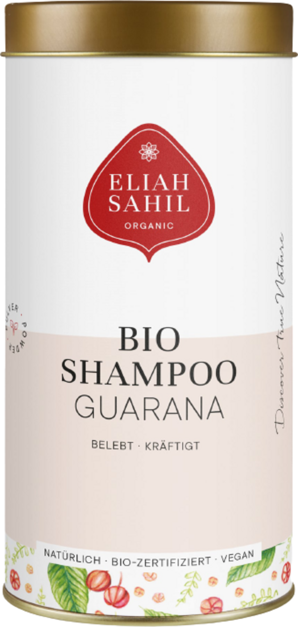 Shampoo biologico al guaranà Eliah Sahil per capelli fini e cuoio capelluto rivitalizzato VeroBelloBio