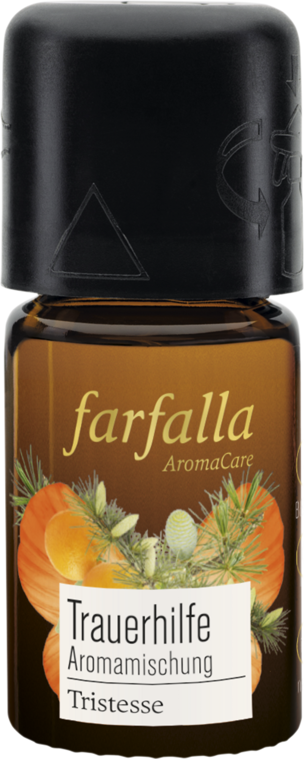 Farfalla Miscela Aromatica Tristezza 5ml - olio essenziale per comfort emotivo con cedro, sandalo, lavanda. Ideale per benessere e cura di sé.