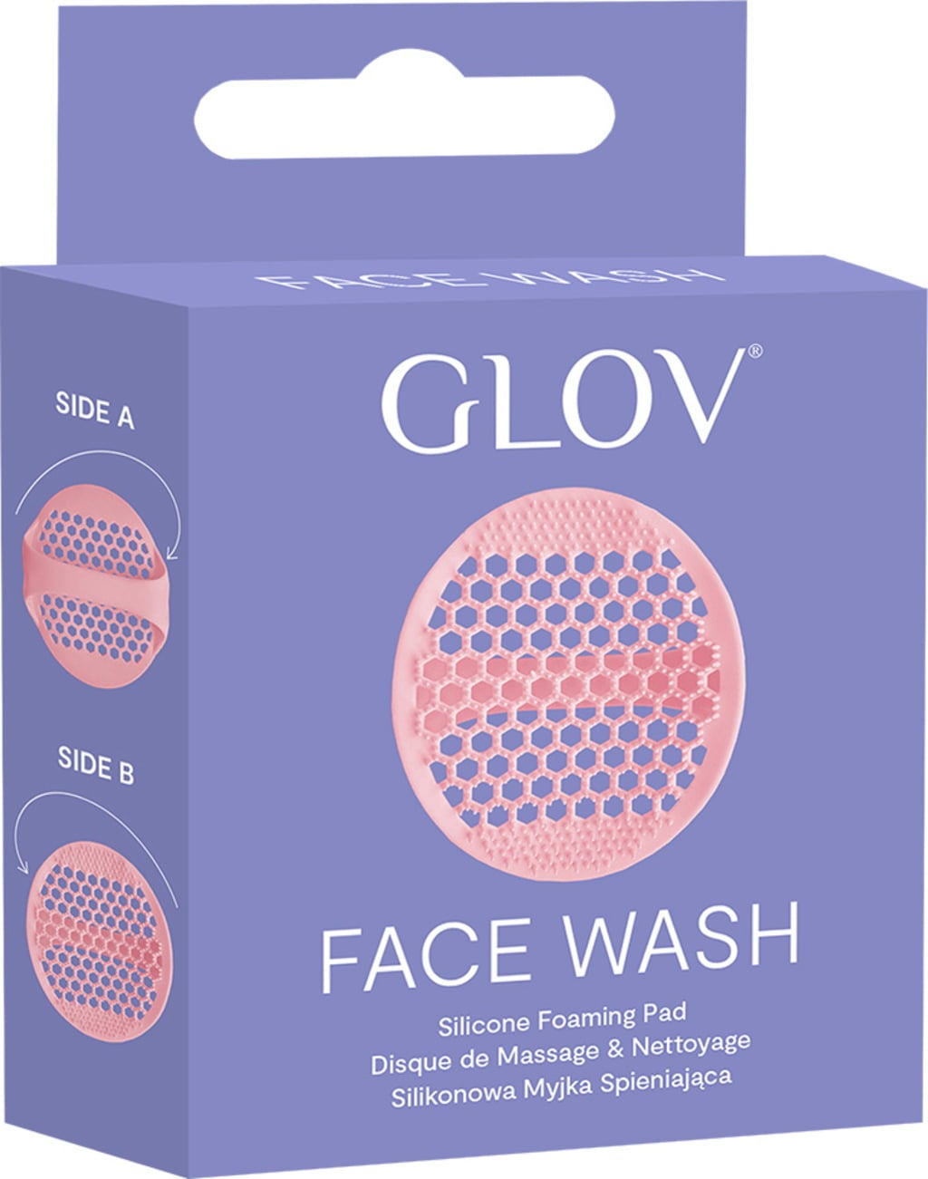 GLOV Face Wash Silicone Foaming Pad per una pulizia viso profonda e delicata con VeroBelloBio