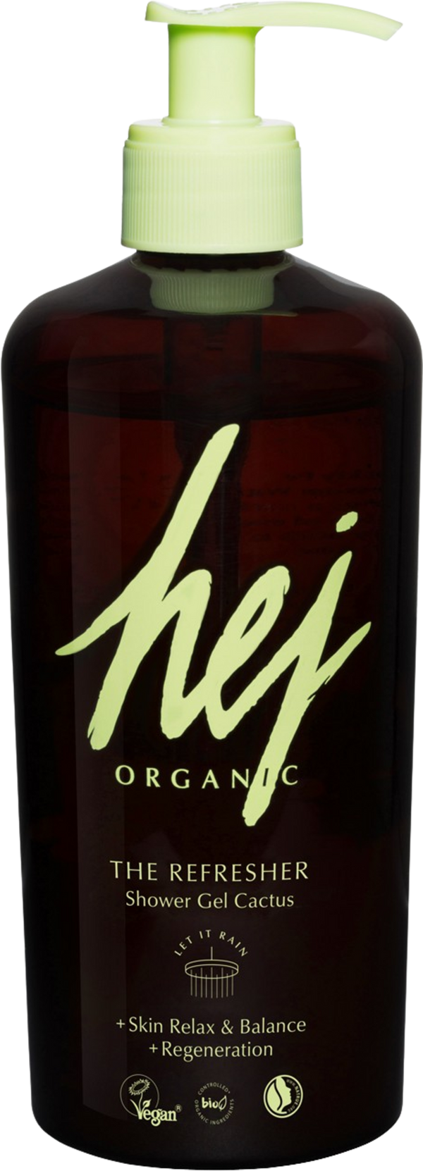 Hej Organic The Hairdresser Everyday Care Shampoo Cactus per capelli sani, volume e protezione, certificato NaTrue e Vegan.