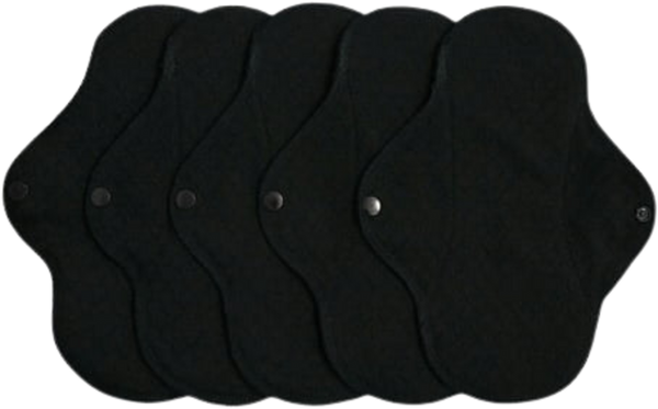 Salvaslip riutilizzabili Imse Workout Pads Small bianchi, confezione da 5, per protezione discreta e sportiva