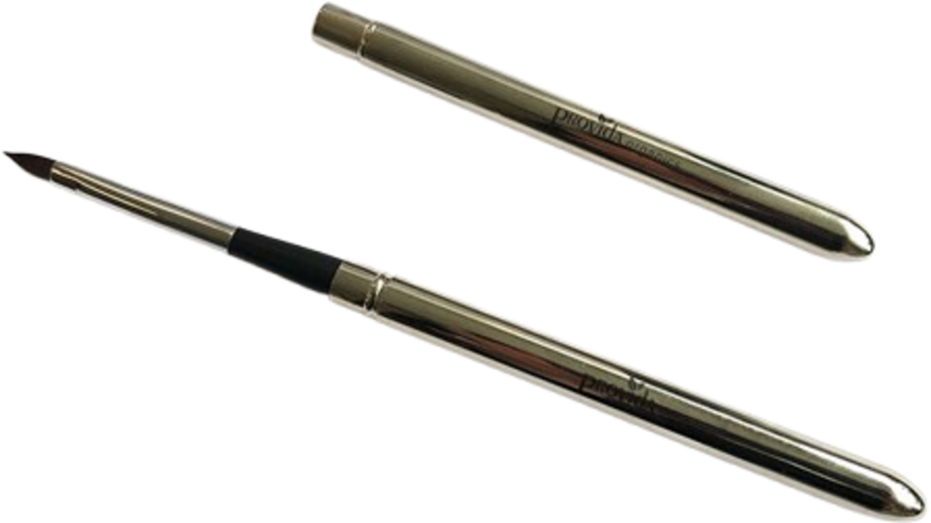 Pennello labbra retrattile Provida Organics per applicazione precisa e portatile, vegan e cruelty-free. Accessorio make-up bio.
